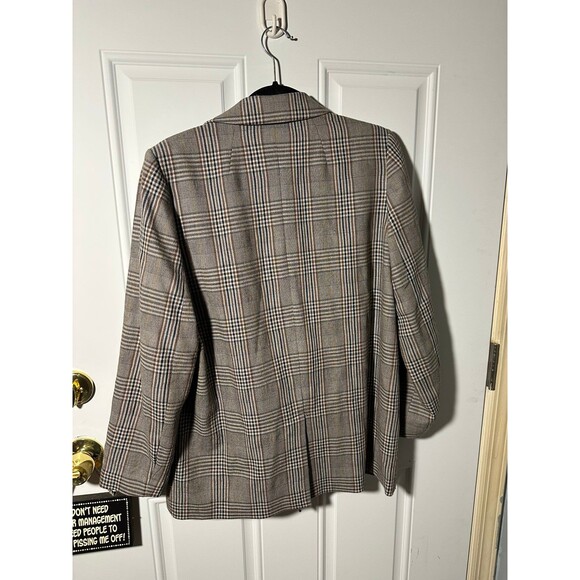 Madewell Caldwell Double-Breasted Blazer in Menswear Plaid - Picture 3 of 5